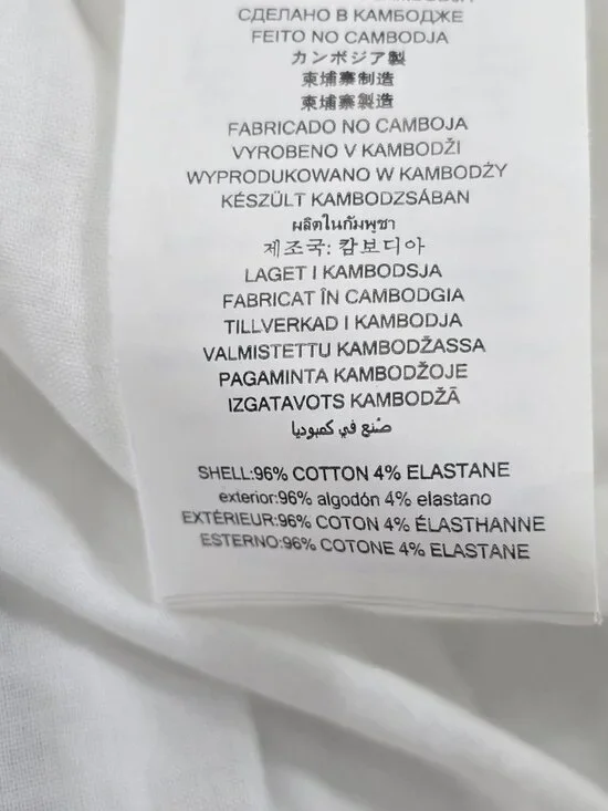 Michael Kors White Tiered Cotton Blend Sleeveless Dress Size M Boho Beachy - Picture 3 of 4